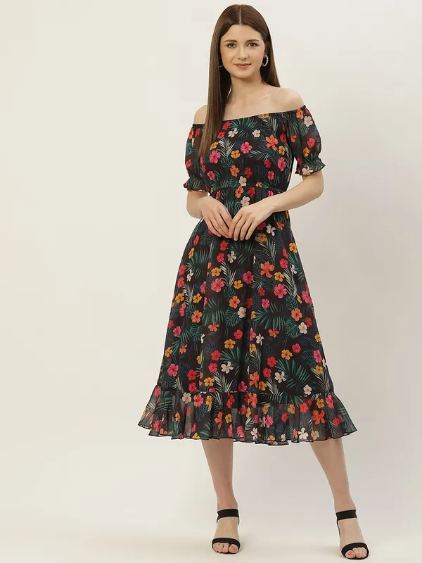 Multicolor_Georgette__dress