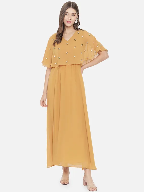 Yellow_Georgette__dress
