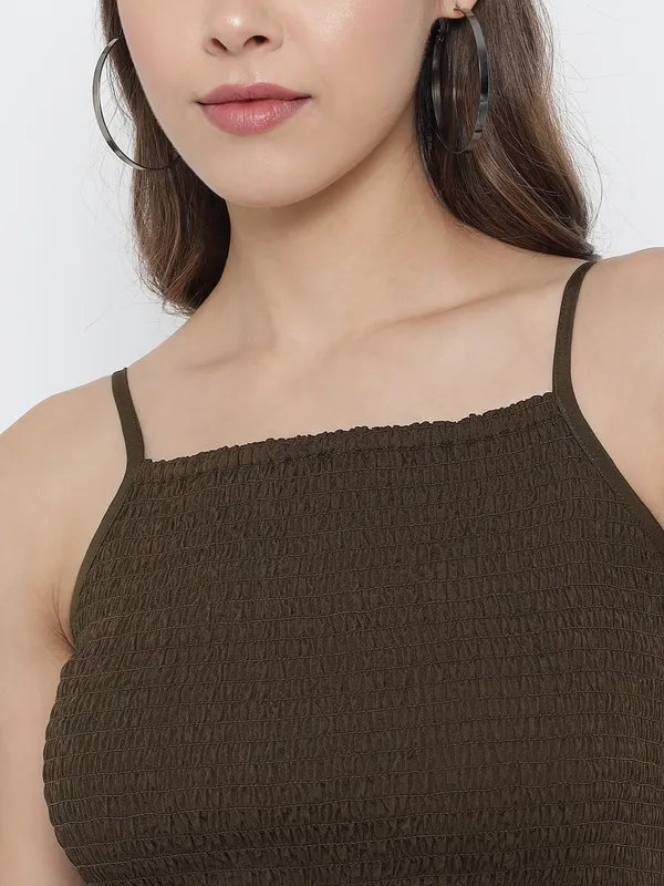Olive_Polyester__dress