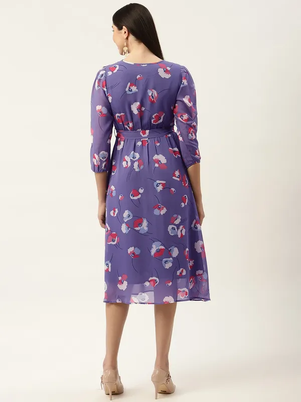 Purple_Georgette_Printed_dress