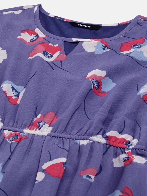 Purple_Georgette_Printed_dress