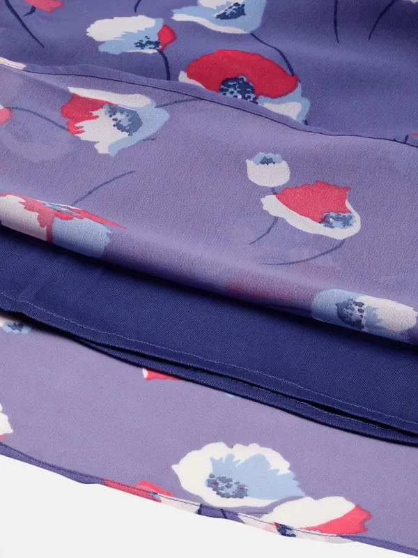 Purple_Georgette_Printed_dress