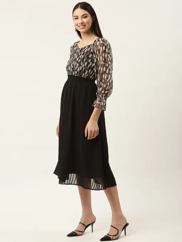 Black_Chiffon_Abstract_dress