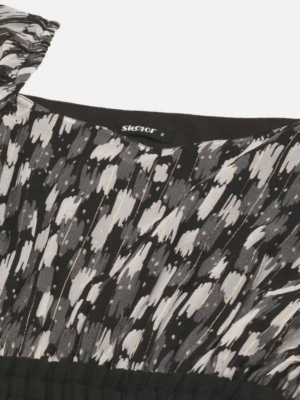 Black_Chiffon_Abstract_dress