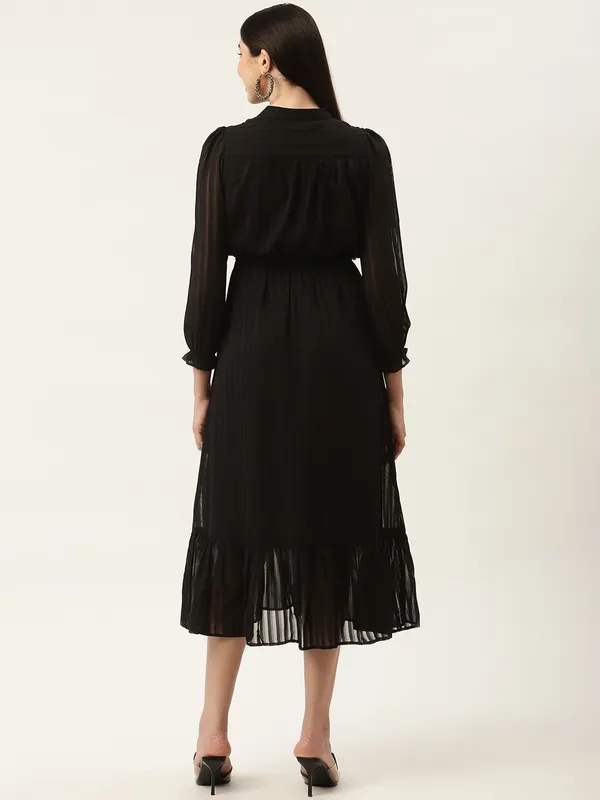 Black_Georgette_Embroidered_dress