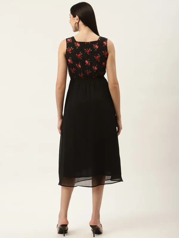 Black_Georgette_Floral_Print_dress