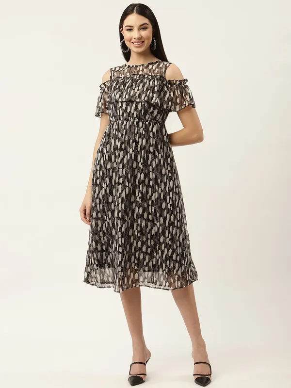 Grey_Georgette_Abstract_dress