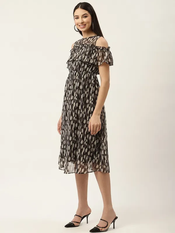 Grey_Georgette_Abstract_dress