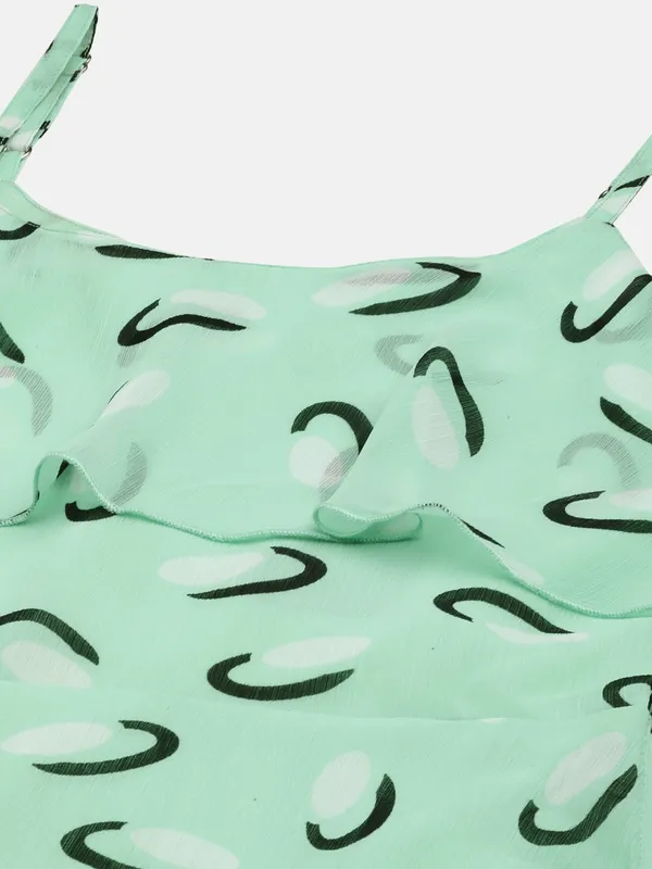 Sea_Green_Chiffon_Printed_dress