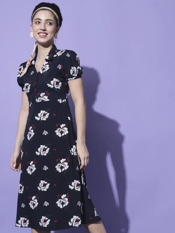 Navy_Blue_Crepe_Printed_dress