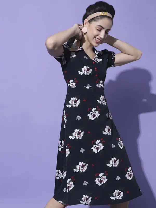 Navy_Blue_Crepe_Printed_dress