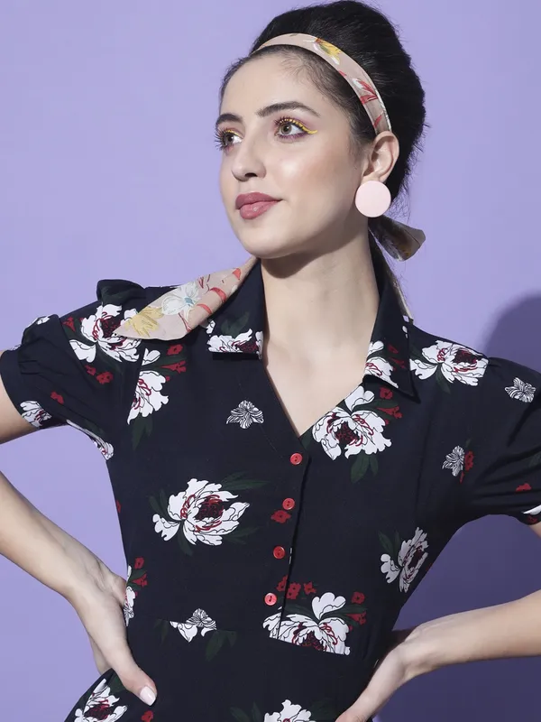 Navy_Blue_Crepe_Printed_dress