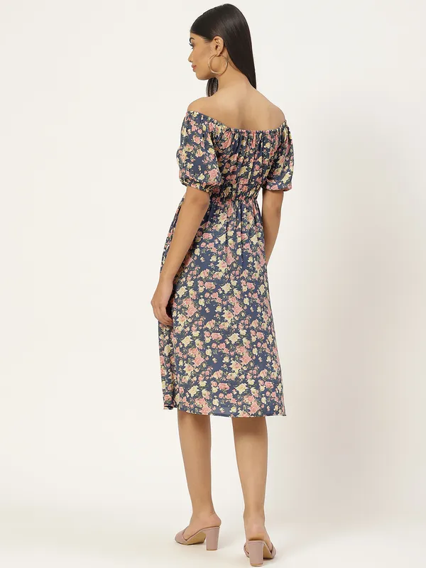 Multicolor_Georgette_Printed_dress