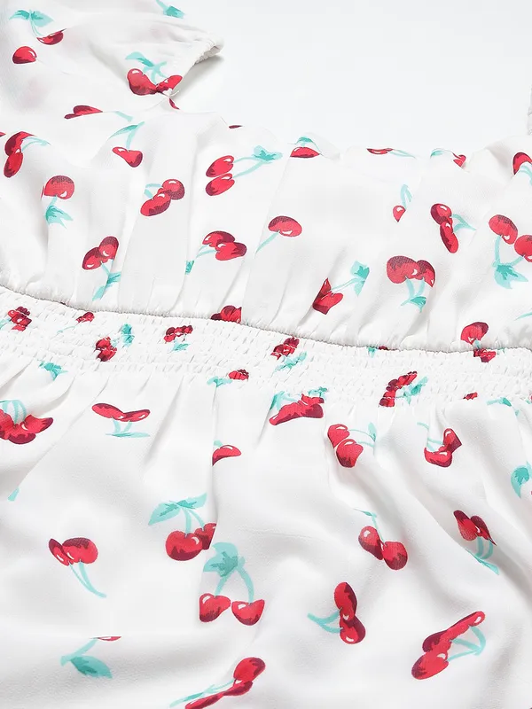 White_Georgette_Printed_dress