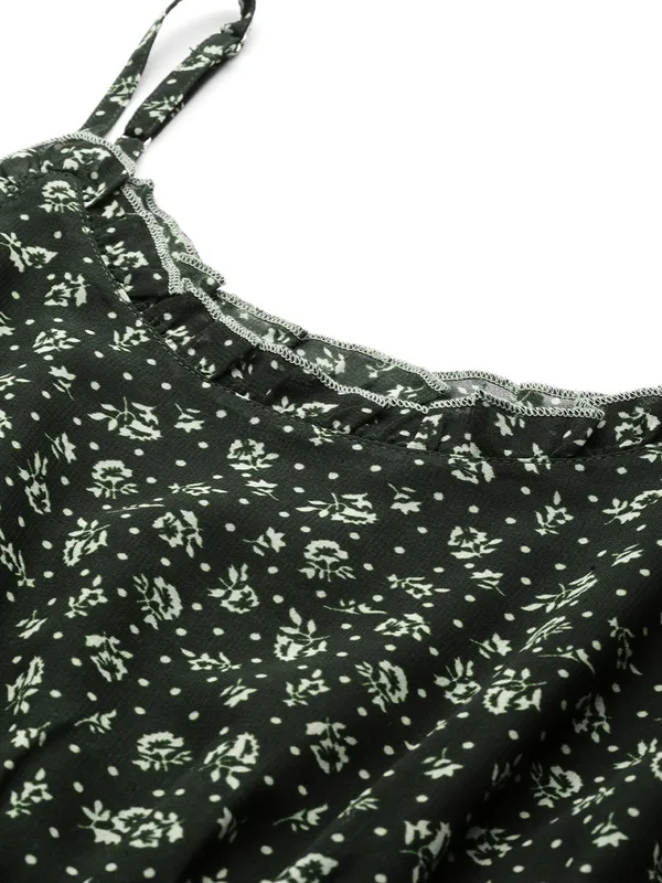 Green_Georgette_Floral_Print_dress