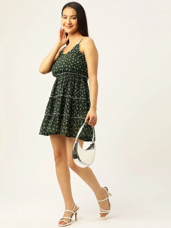 Green_Georgette_Floral_Print_dress