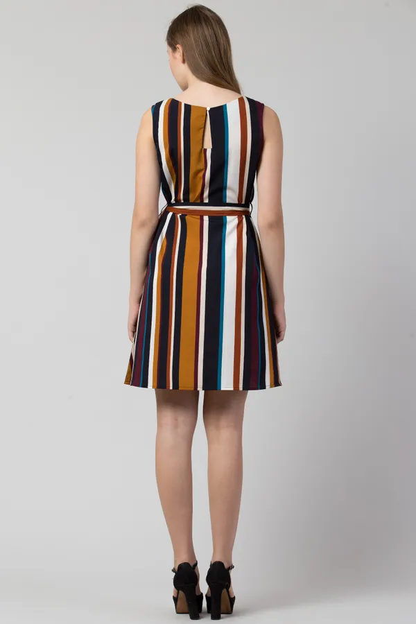 Brown_Polyester__dress