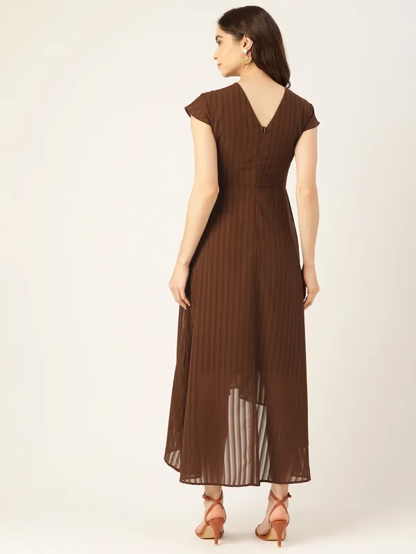 Brown_Georgette__dress