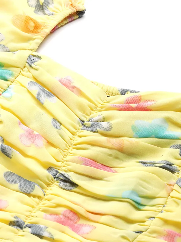 Yellow_Georgette_Floral_dress