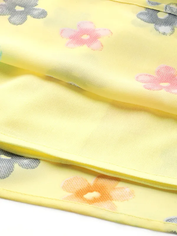 Yellow_Georgette_Floral_dress