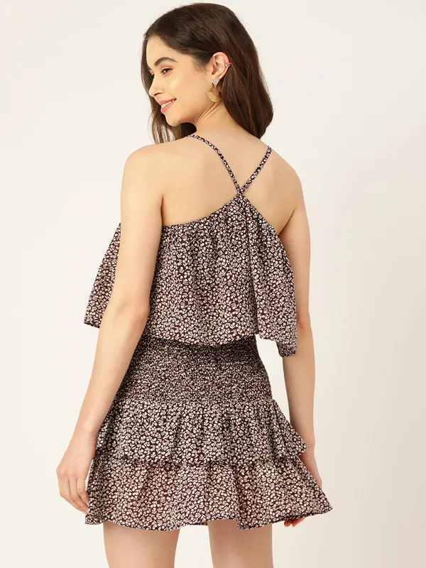 Burgundy_Georgette_Floral_Print_dress