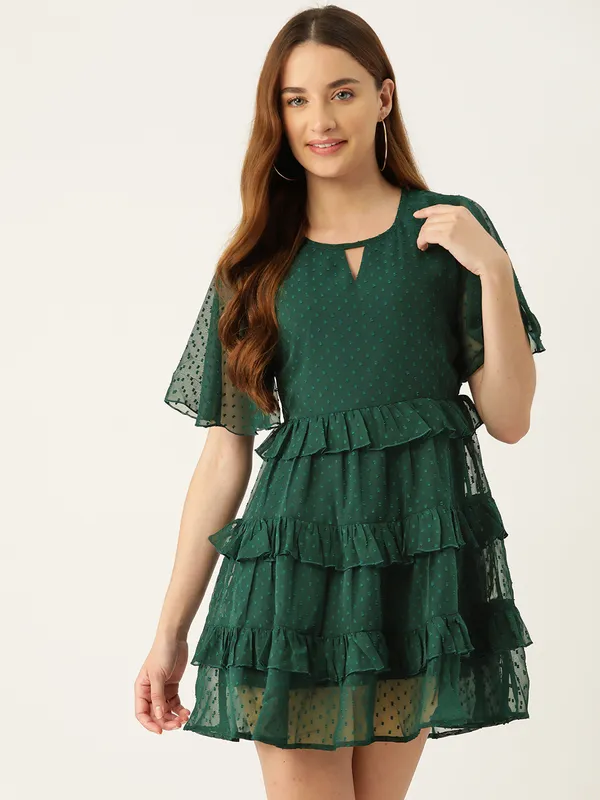 Dark_Green_Georgette__dress