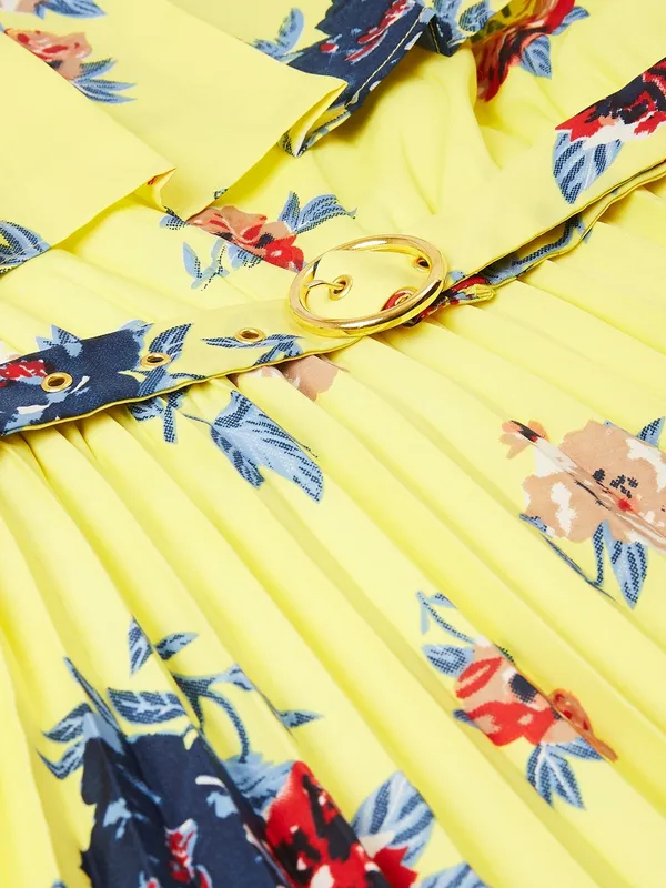 Yellow_Crepe_Floral_Print_dress