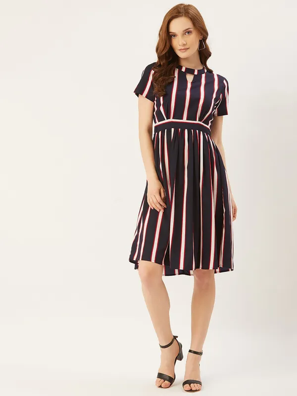 Navy_Polyester__dress