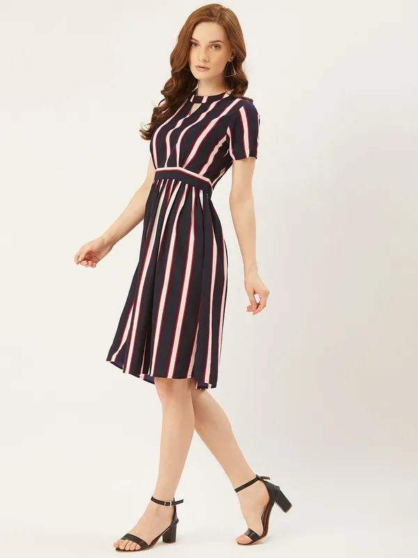 Navy_Polyester__dress