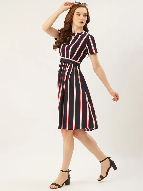 Navy_Polyester__dress