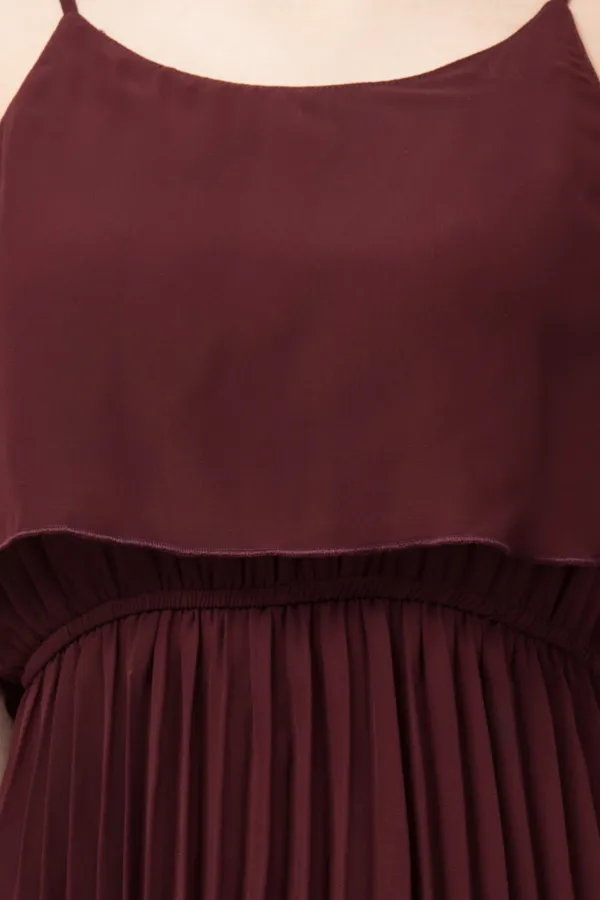 maroon_Polyester_Solid_dress