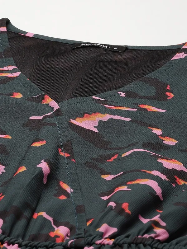Multicolor_Georgette_Printed_dress