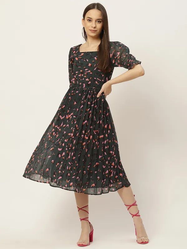 Multicolor_Georgette__dress