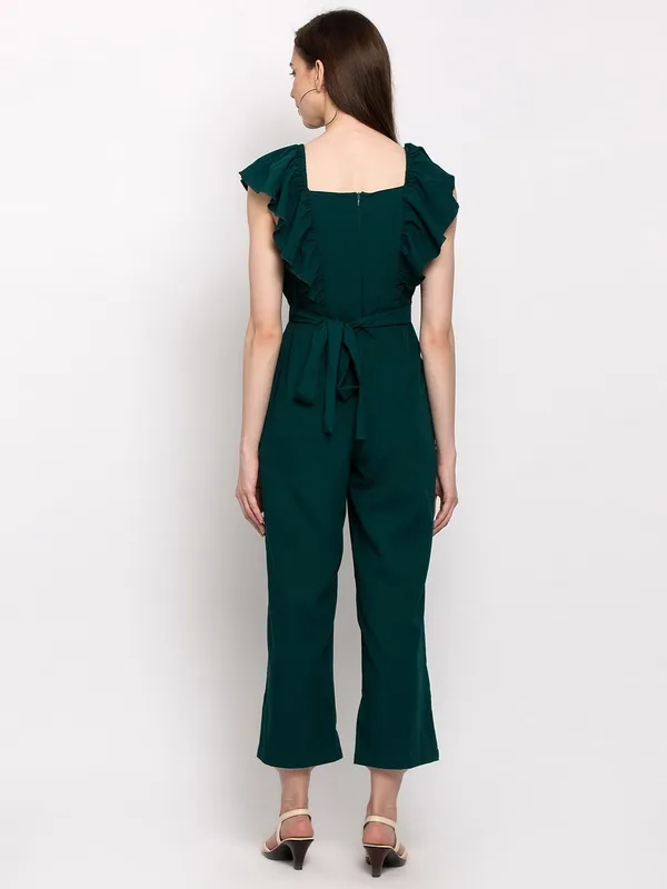 Green_Polyester_Solid_jumpsuit
