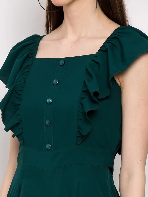 Green_Polyester_Solid_jumpsuit
