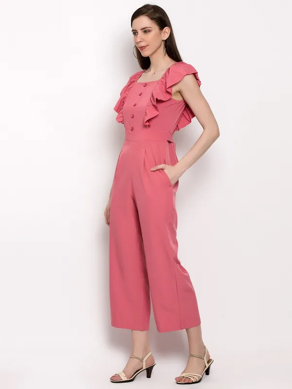 Pink_Polyester_Solid_jumpsuit