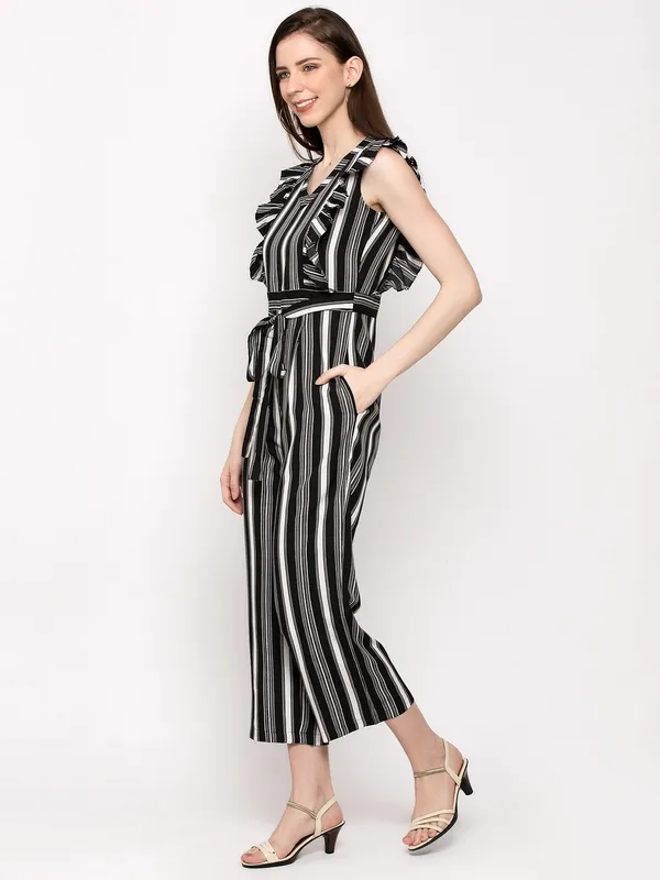 Black_Polyester_Striped_jumpsuit