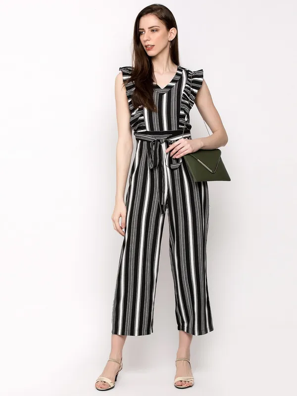Black_Polyester_Striped_jumpsuit