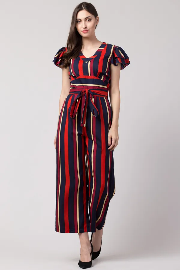 Red_Poly_Crepe_Striped_jumpsuit