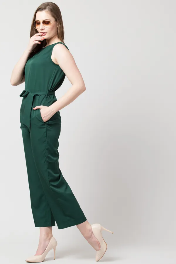 Dark_Green_Polyester_Solid_jumpsuit