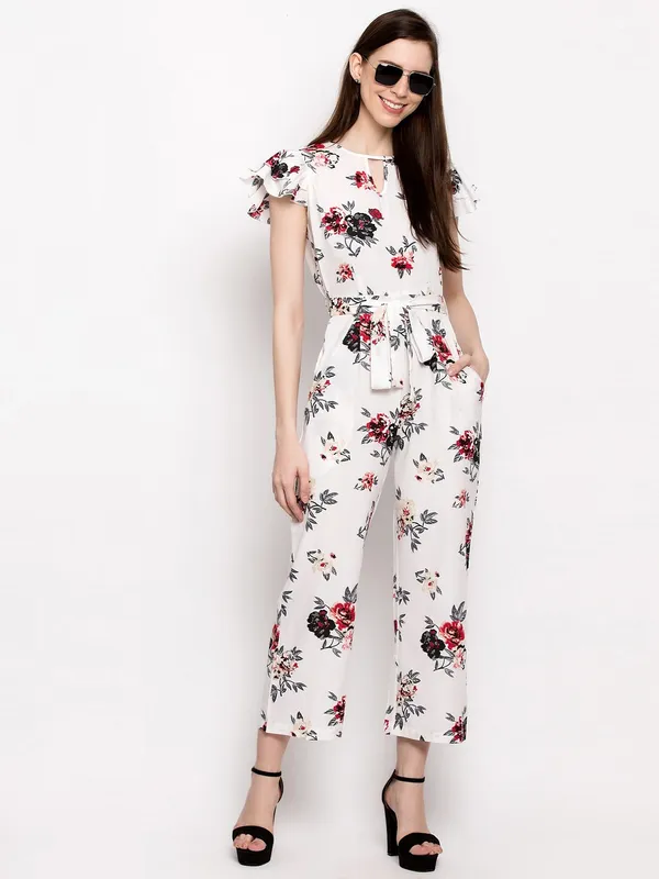 White_Polyester_Floral_Print_jumpsuit