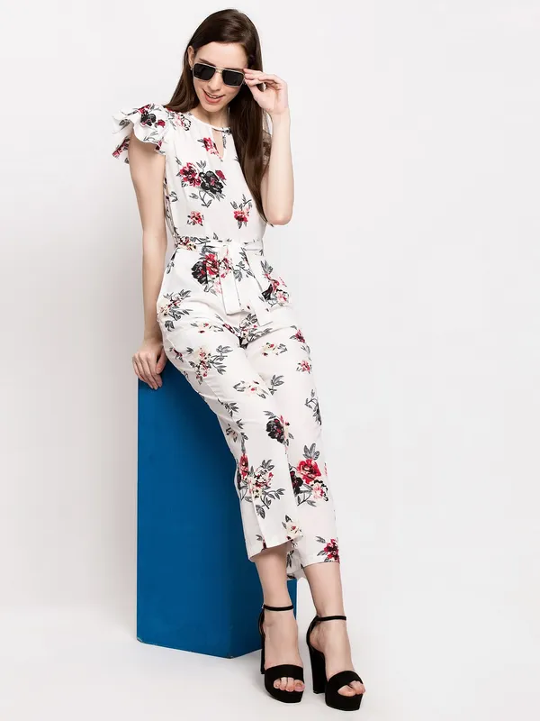 White_Polyester_Floral_Print_jumpsuit