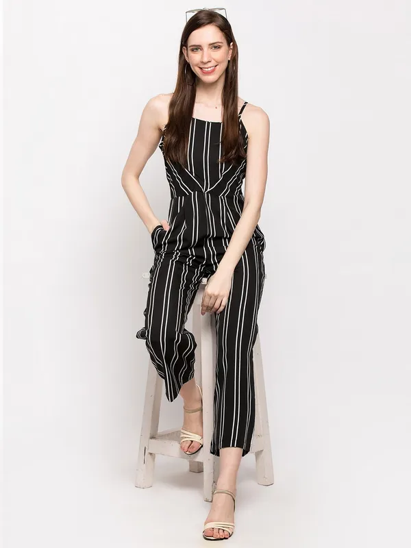 Black_Polyester_Striped_jumpsuit