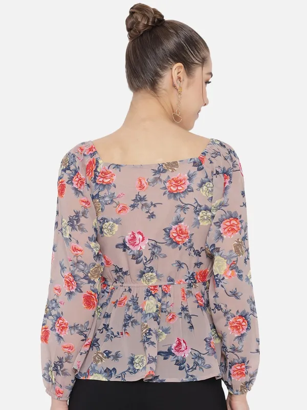Multicolor_Georgette_Printed_top