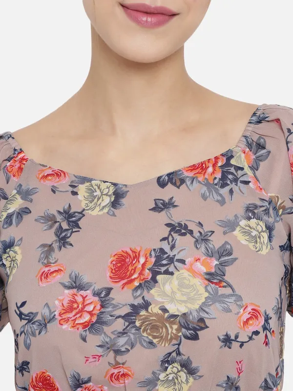 Multicolor_Georgette_Printed_top