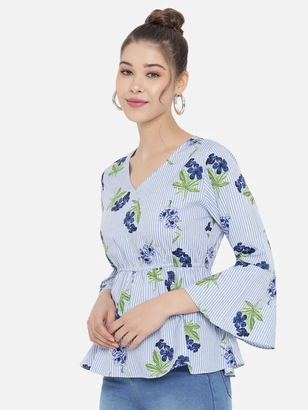 Light_Blue_Crepe_Floral_Print_top