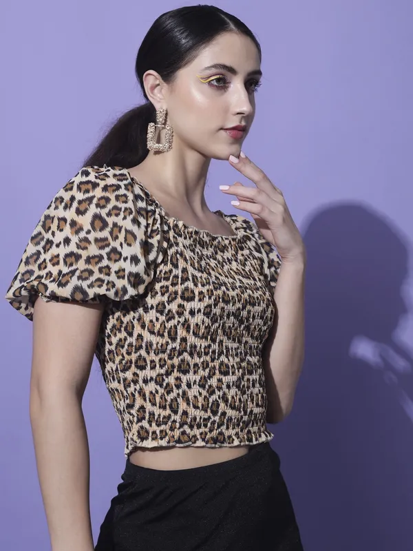 Multicolor_Georgette_Printed_top