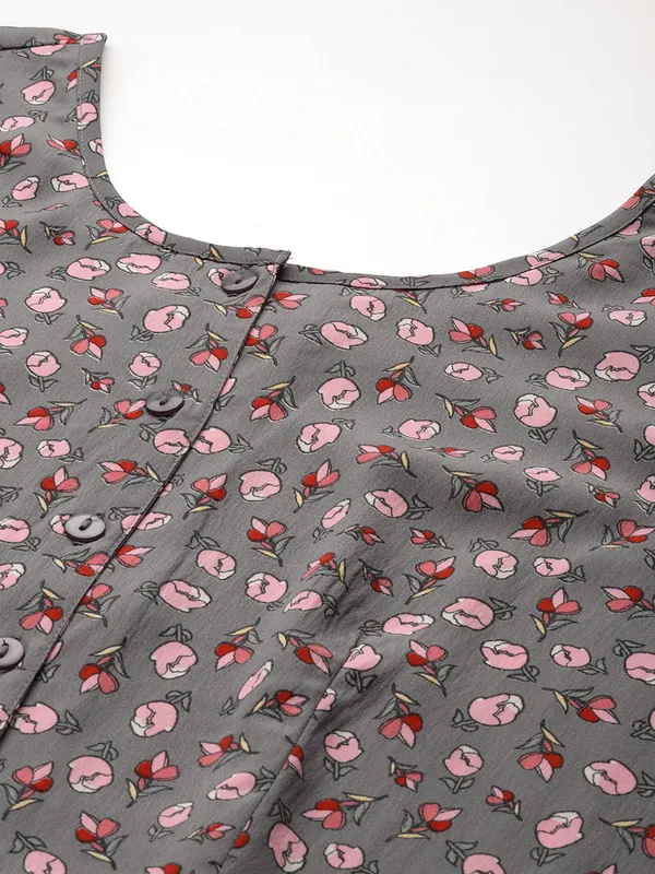 Grey_Georgette_Printed_top