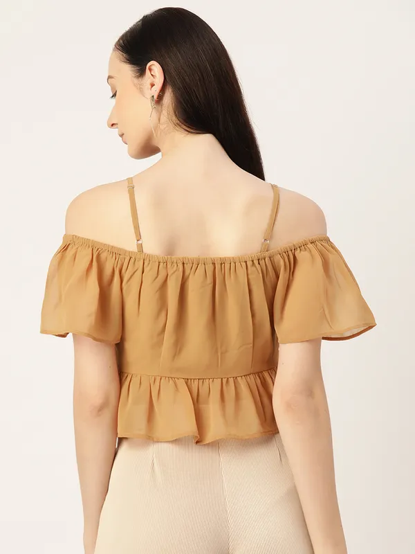 Yellow_Georgette_Solid_top