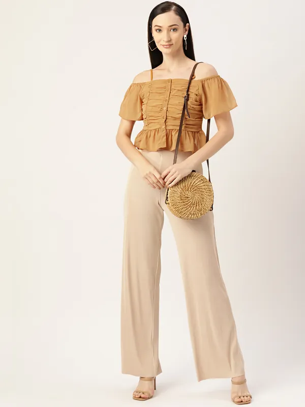 Yellow_Georgette_Solid_top